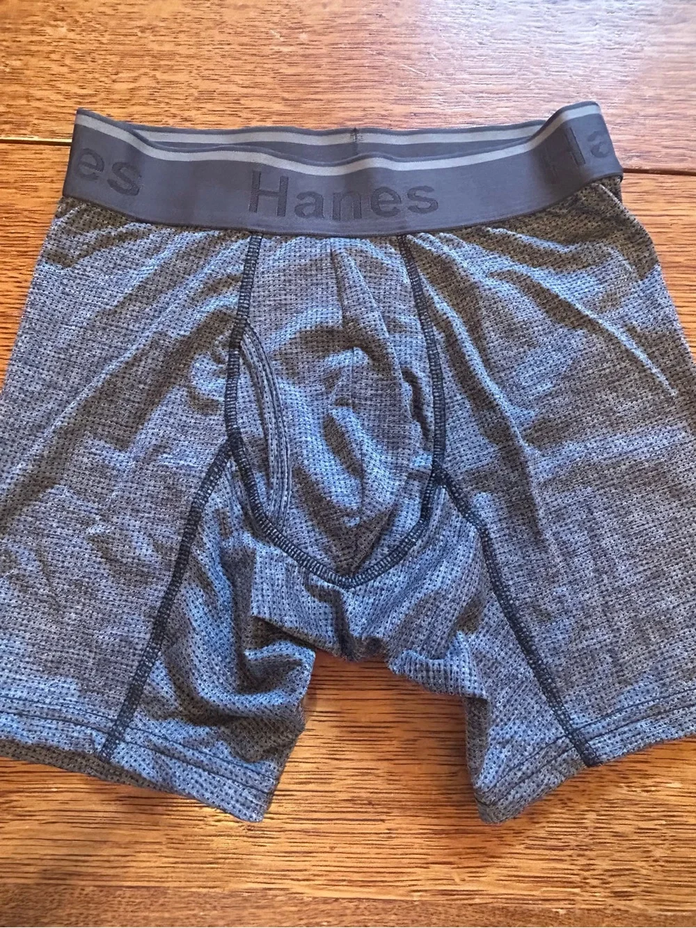 Hanes Men's 3-Pack Performance Boxer Briefs - Gray & Orange